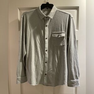 2 for $40 Men's Gray Knit Shirt Jacket